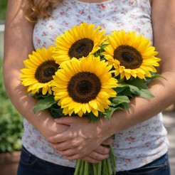 Zonnebloem (pot) Sunspot Cola